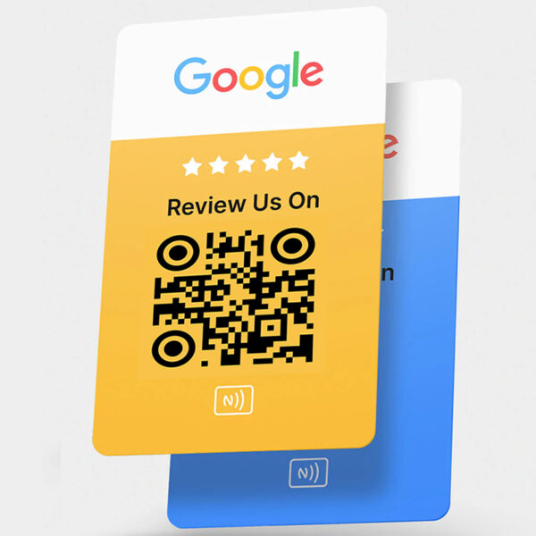 Tarjetas NFC para reseñas en Google